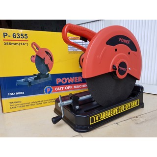 Máy cắt sắt Power 2000w P6355| máy cắt bàn