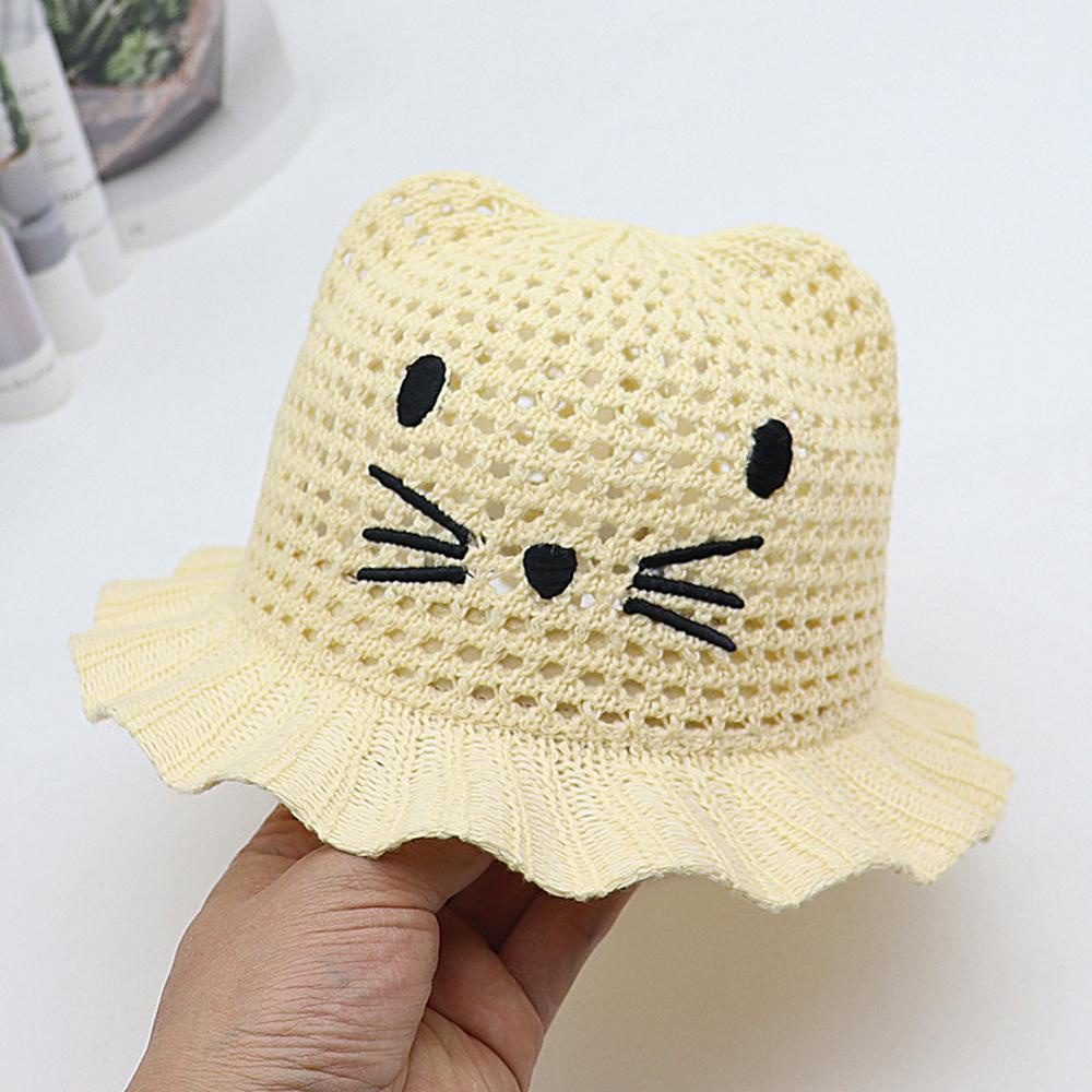 Nón Cối Phối Hình Mèo Con Đáng Yêu Cho Bé