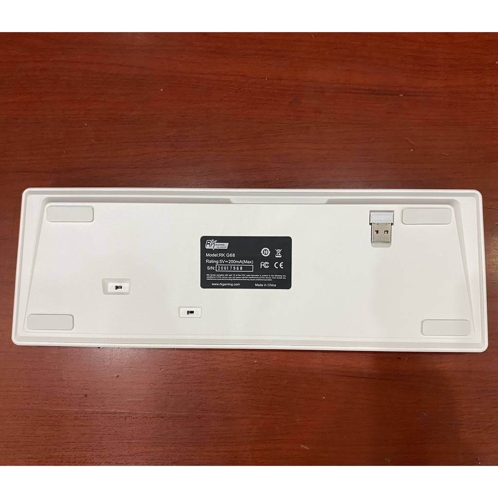 RK G68 RGB HOTSWAP - Bàn phím cơ không dây Royal Kludge RK G68 RGB Bluetooth 5.0 và Wireless 2.4G