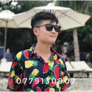 Áo sơ mi hoa quả