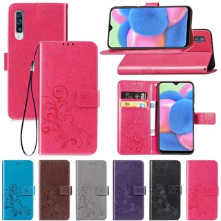 Ốp điện thoại da PU kiểu ví đế lật có ngăn đựng thẻ họa tiết hoa chạm nổi cho SAMSUNG J7 PRO J7 J3 J7 2017