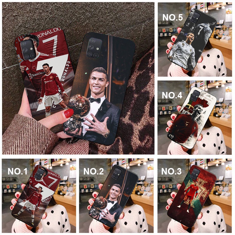 Ốp Điện Thoại Dẻo In Hình Ronaldo CR7 Cho Samsung Galaxy M51 M31 A70 A50s A50 A40s A30s A20 A20s A10s Mới
