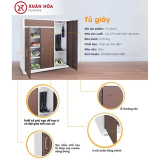 Tủ giày Xuân Hòa CA-SH-03