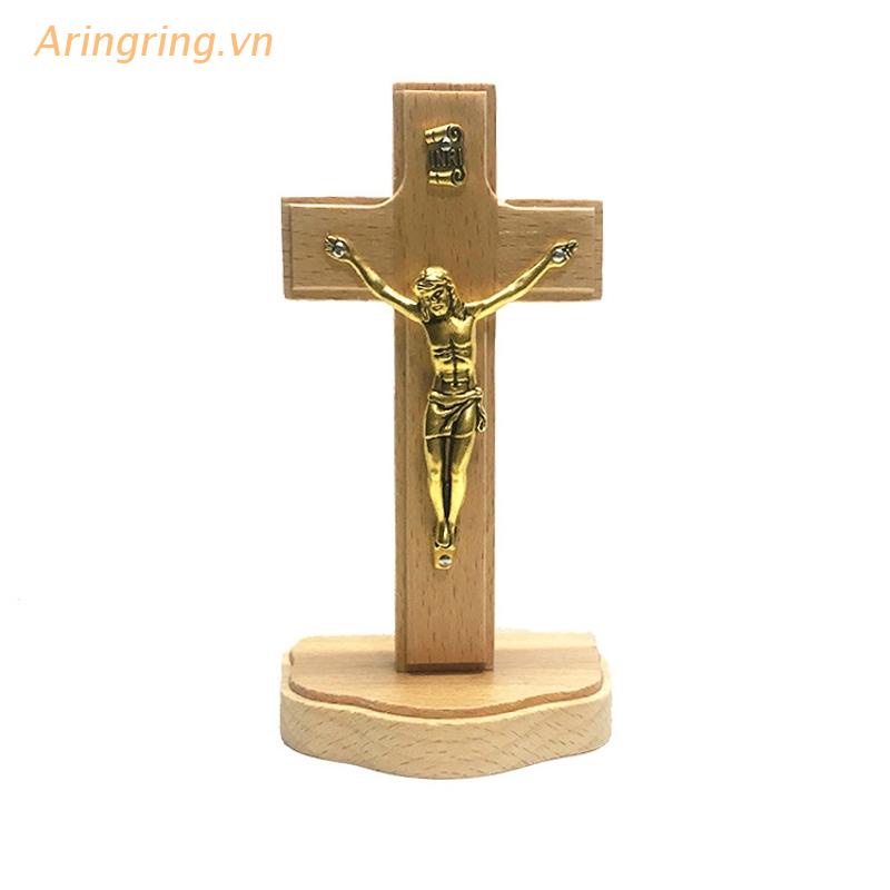 Đồ trang trí Thánh Giá Bằng Gỗ Để Bàn Trang Trí Nhà Cửa/Xe Hơi/Nhà Thờ
