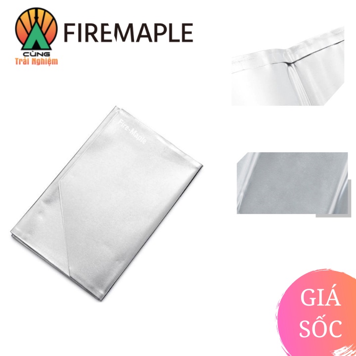 [CHÍNH HÃNG] Tấm Chắn Gió Nhôm Dã Ngoại Chuyên Dụng Fire-Maple Cho Nấu Ăn Ngoài Trời Siêu Nhẹ 58g FMW-501
