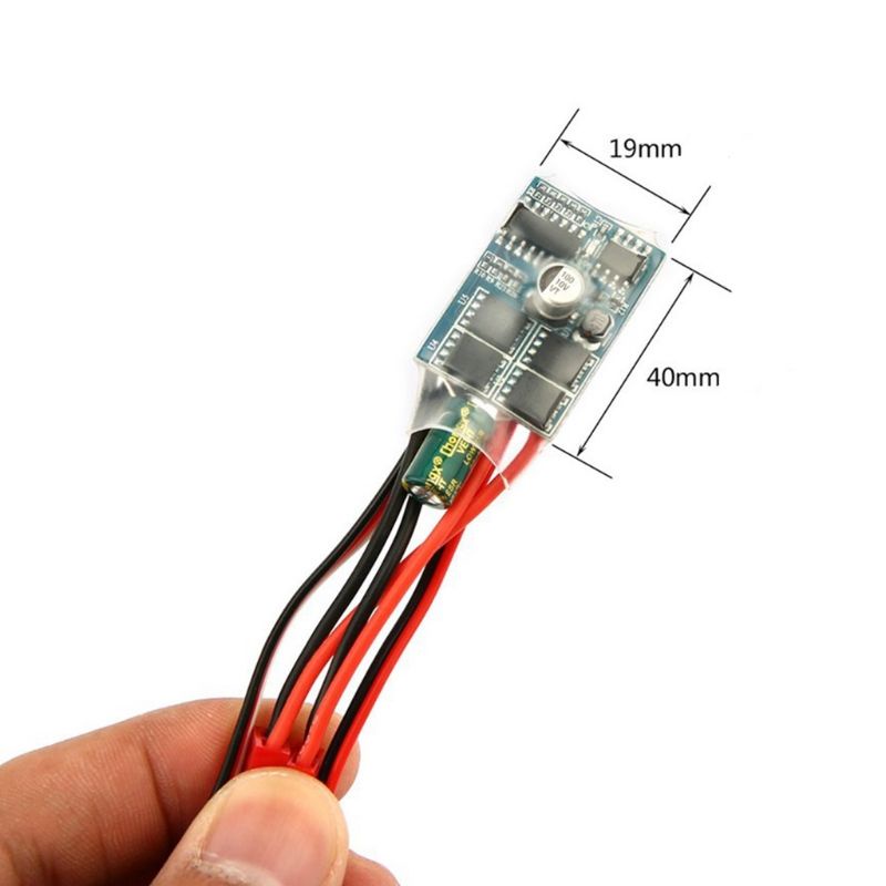 Esc chổi than 30A dùng cho tàu xe rc