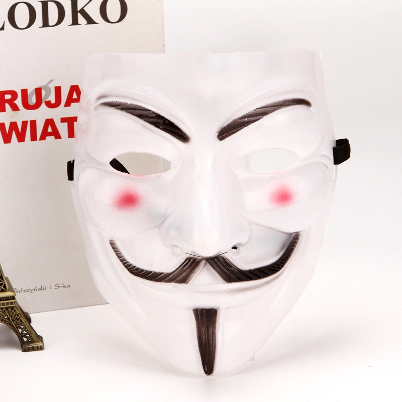 Mặt Nạ Hacker Chúa Anonymous Cực Ngầu  - Phụ Kiện Hóa Trang, Cosplay Halloween
