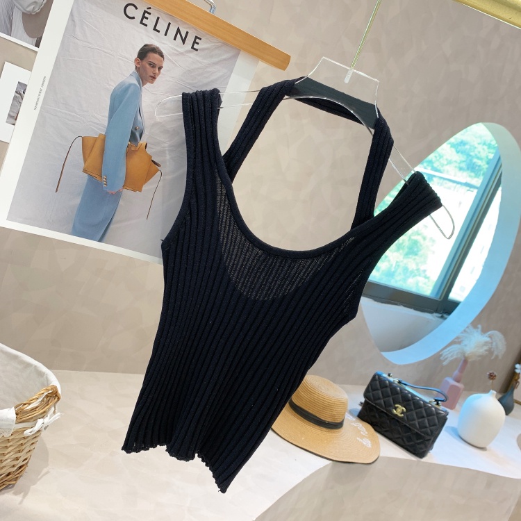 SUXI Áo Hai Dây Dáng Ôm Màu Sắc Thời Trang Xuân Hè Cho Nữ