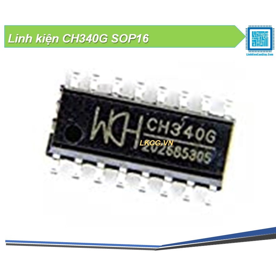 Linh kiện CH340G SOP16