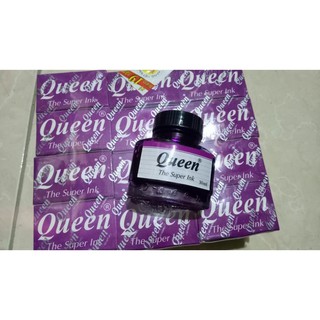 Mực viết bút máy Queen màu tím