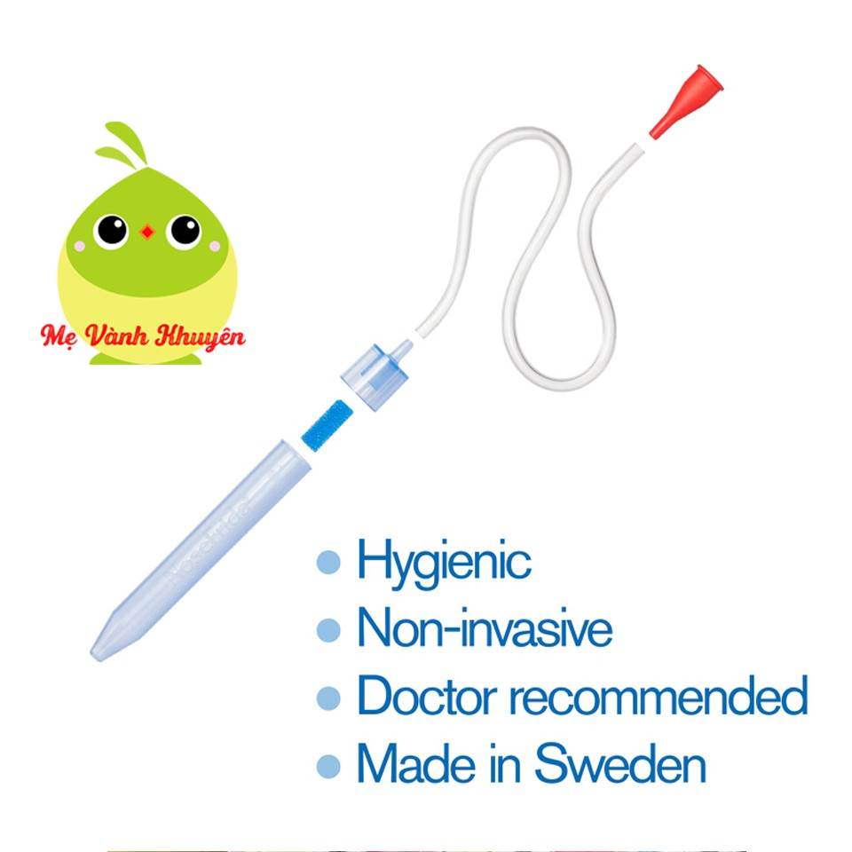 Dụng cụ hút mũi NoseFrida Nasal Aspirator, Thụy Điển