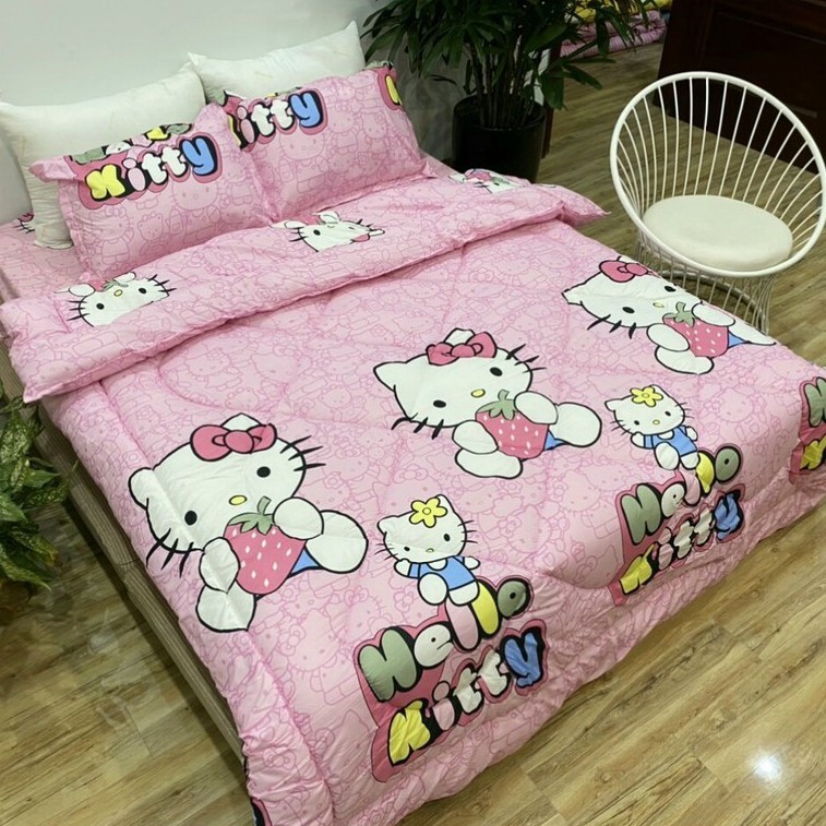 Bộ 5 Món Vỏ Chăn Ga Gối ⚡𝐅𝐑𝐄𝐄 𝐒𝐇𝐈𝐏⚡ Coton poly cao cấp,đáng yêu bò sữa phong cách hàn quốc đủ size | BigBuy360 - bigbuy360.vn