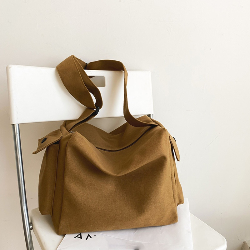 Túi Xách Canvas Ngăn Chứa Rộng Thời Trang Cho Nữ