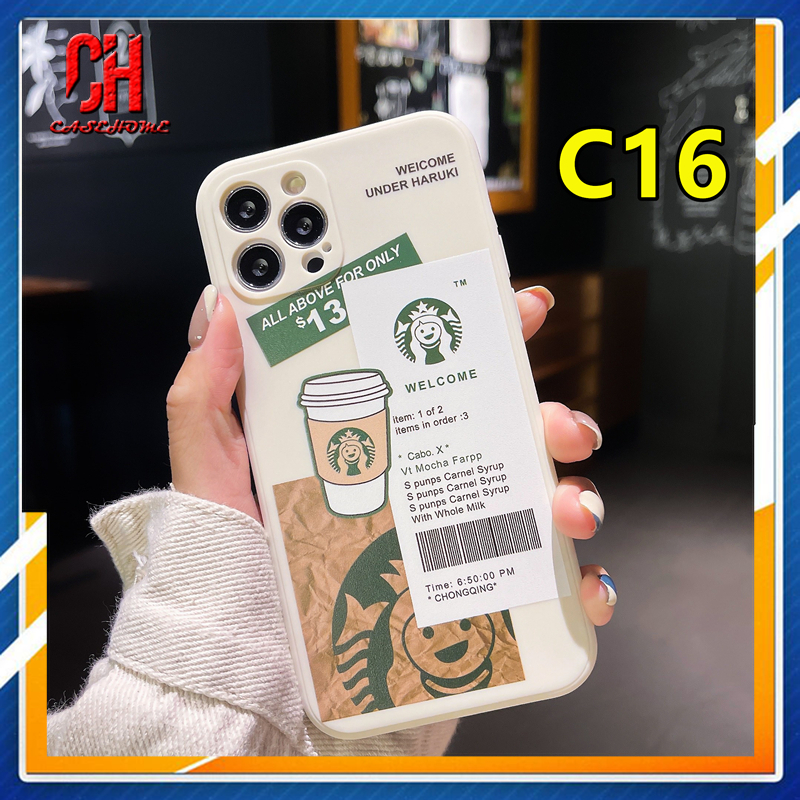 Ốp Lưng Mềm In Hình Starbucks Cho Samsung A02S A32 A52 A72 A12 A50 A10S J7 Prime A51 J2 Prime A10 A125 A30 A50S A30S