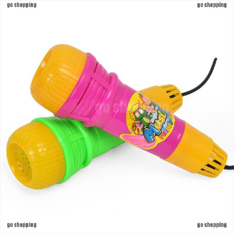 {go shopping}Echo Microphone Mic Voice Changer Toy Gift Birthday Present Kids Party Song