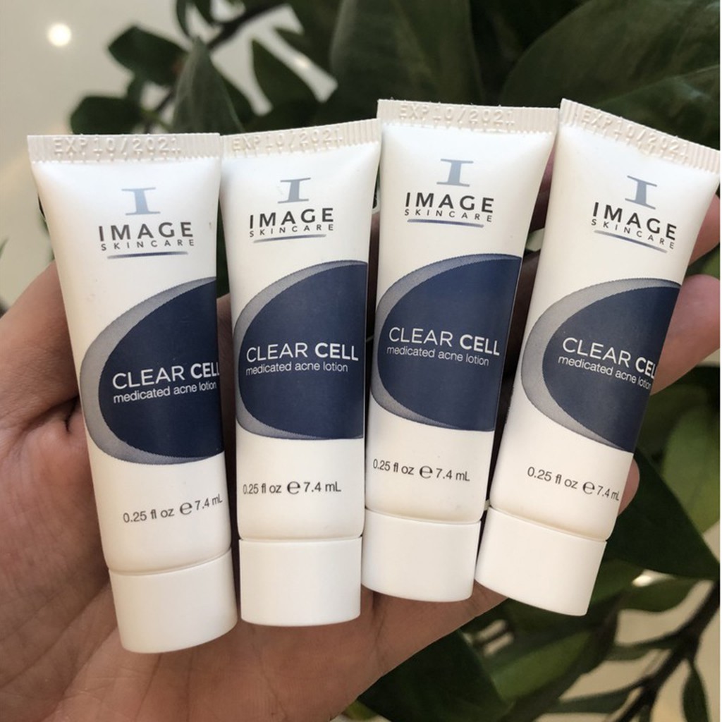 Lotion chấm mụn, giảm nhờn Image Clear Cell Medicated Acne Lotion