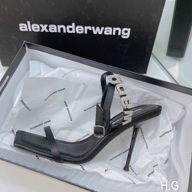 Sandal alxd wang quai mảnh gót siêu cao fullbox qccc