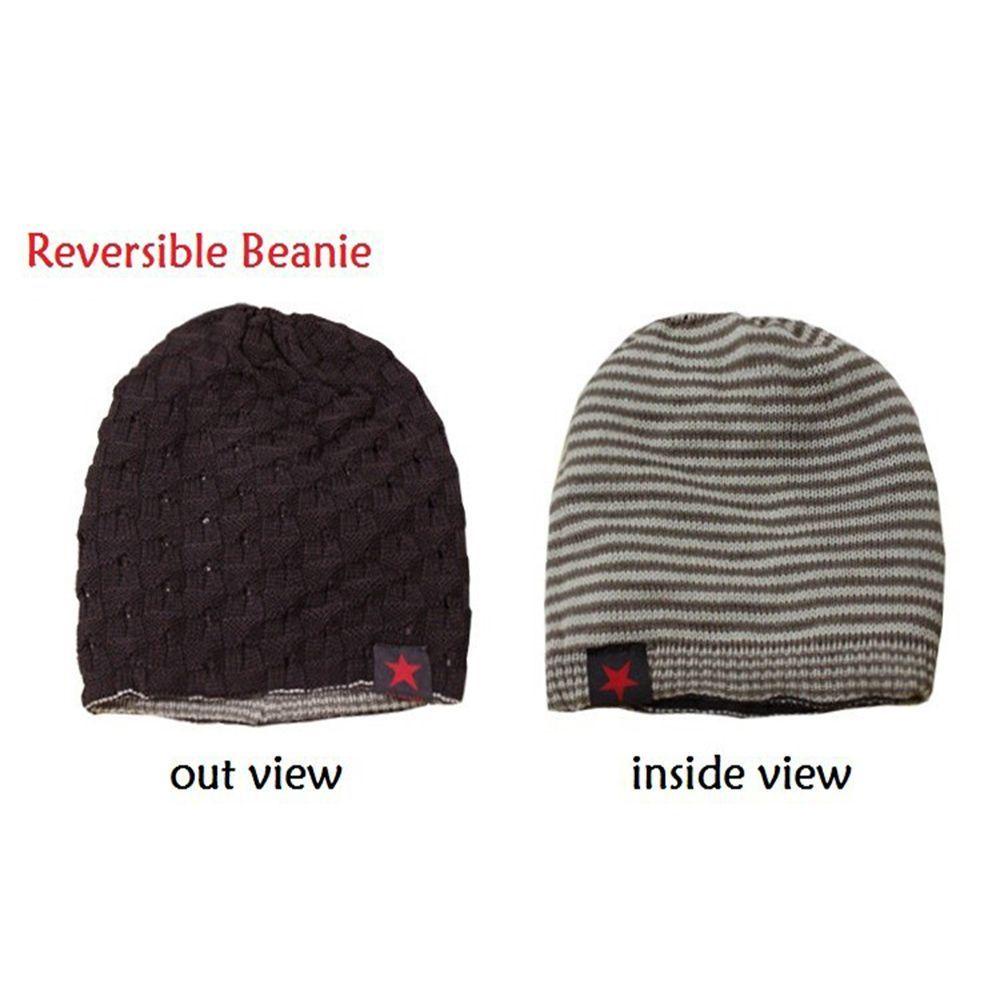 1 Mũ Beanie Dệt Kim Giữ Ấm Cho Nữ