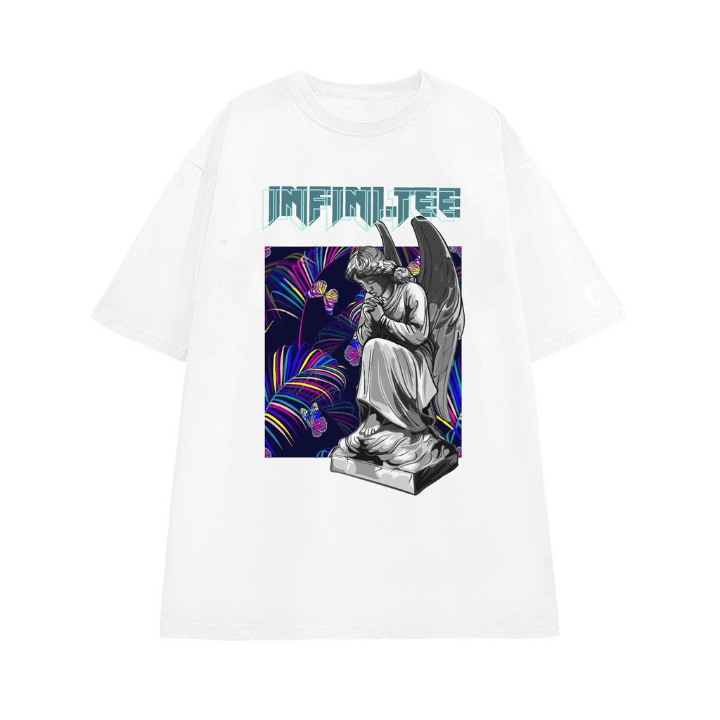 Áo thun INFINITEE Fni0335, Thun 100% Cotton - form rộng Unisex.