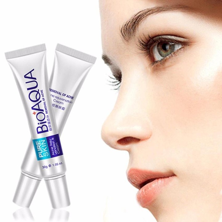 Kem dưỡng da MỤN trắng da BIOAQUA CỰC TỐT - Kem Lành Mụn Nội Địa Trung B33