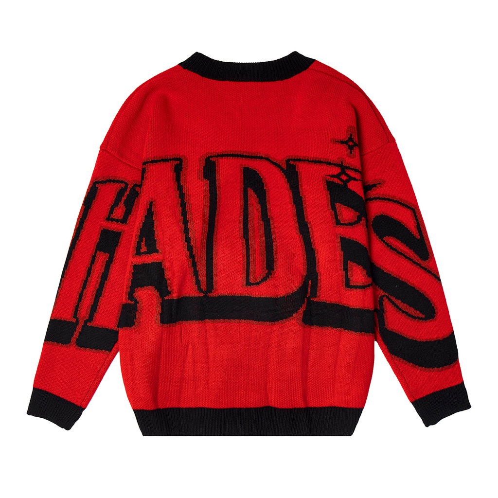 Áo Khoác Len Tay Dài RED VELVET Cardigan - HADES Brand Chính Hãng