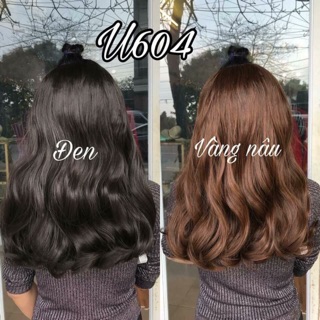 Kep U tóc giả xoăn nhẹ 604