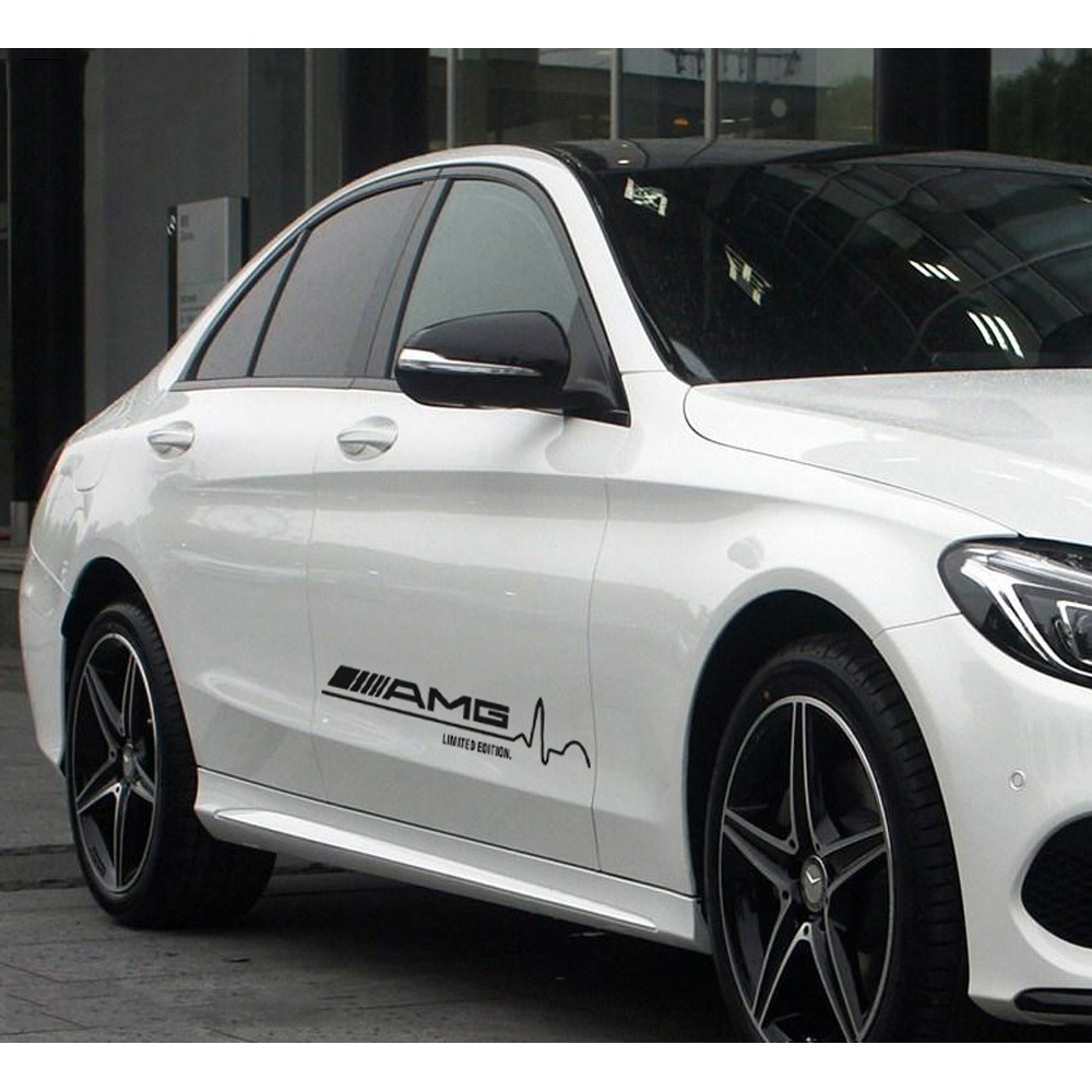 Bộ Tem AMG Dán Sườn Xe ô Tô Ms-196