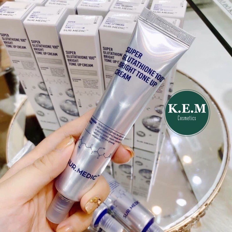 Kem dưỡng trắng da Sur.Medic Super Glutathione