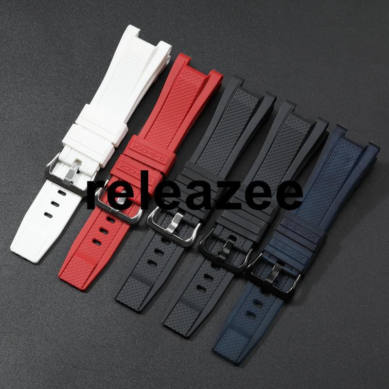 Dây Đeo Đồng Hồ Casio GST-W110/S130/B100/S100G/S110 Bằng silicone Chống Thấm Nước