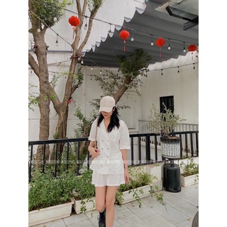Áo Sơ mi cổ bẻ 2 hàng cúc