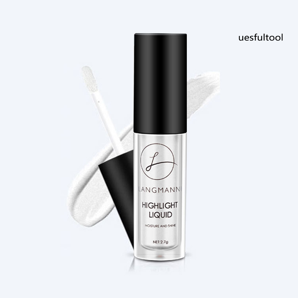 [UF]Langmanni Liquid Highlighter Face Glow Primer Bronzer Contouring Brightener