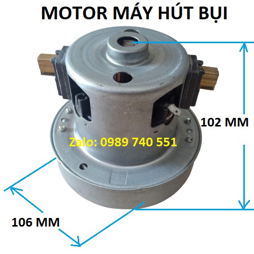 Motor động cơ máy hút bụi công suất 1200w đến 1800w 220V