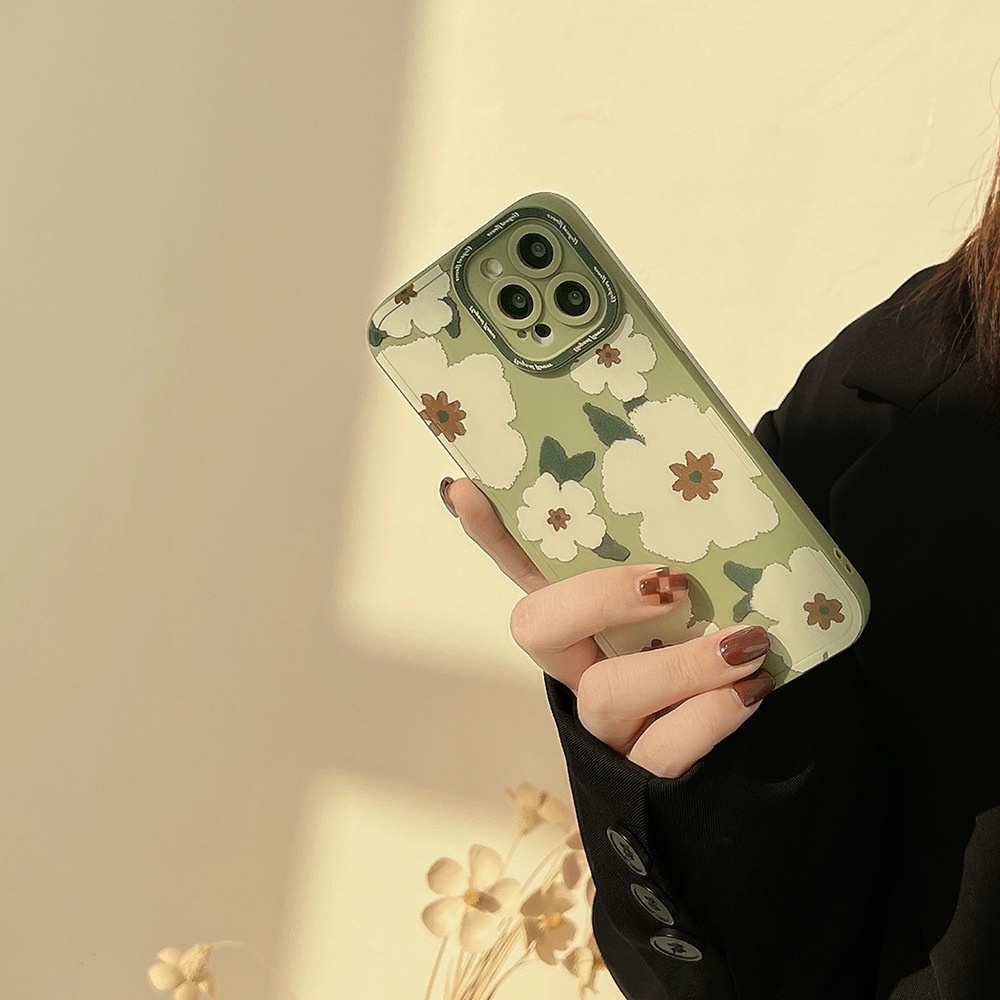 Ốp điện thoại tpu mềm hình hoa nhỏ thích hợp cho iphone 7 8 plus 11 pro max 12 mini 13 XR XS