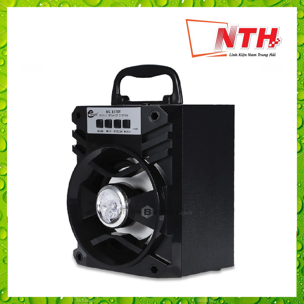 Loa gỗ Bluetooth xách tay MS-197BT