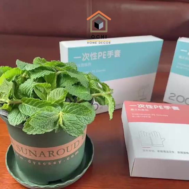 Bao tay nilon, găng tay thực phẩm dùng 1 lần HOROYA