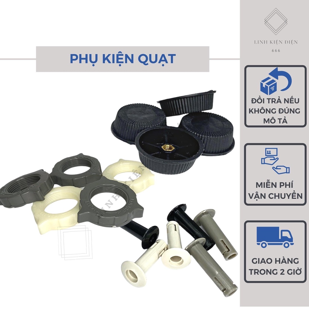Khóa Cánh Tròn Quạt Nhật Khóa Lồng Núm Tuốc Năng Quạt Điện