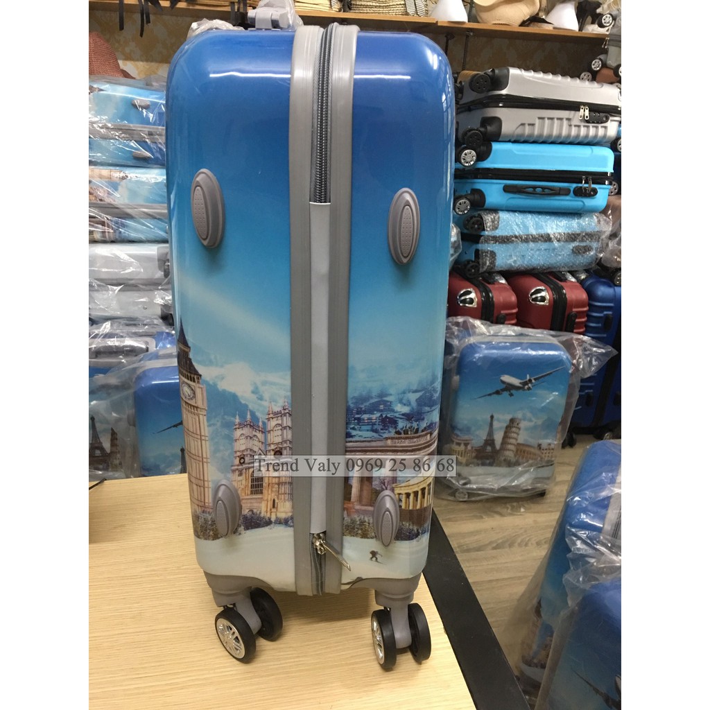 Mẫu vali kéo du lịch cung cấp cho Manulife đặt bán trong hệ thống bảo hiểm - Đặt hàng số lượng lớn inbox shop có giá tốt