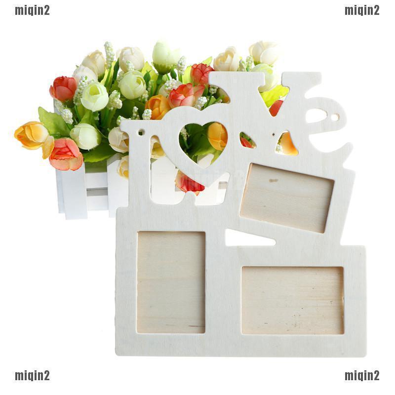 Khung Ảnh Treo Tường Trang Trí Nội Thất Kiểu Dáng Lãng Mạn Chữ &Quot; Love &Quot;