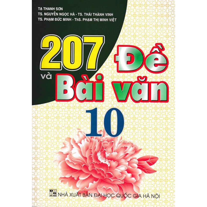 Sách - 207 đề và bài văn 10