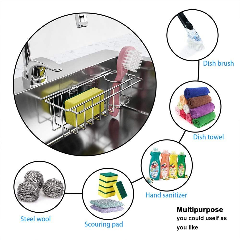 Giá Đỡ Mút Rửa Chén Chống Rỉ Sét 304 SUS