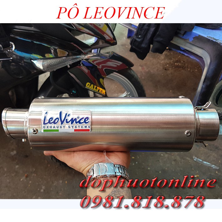 PÔ LEOVINCE BẠC INOX FULLBOX