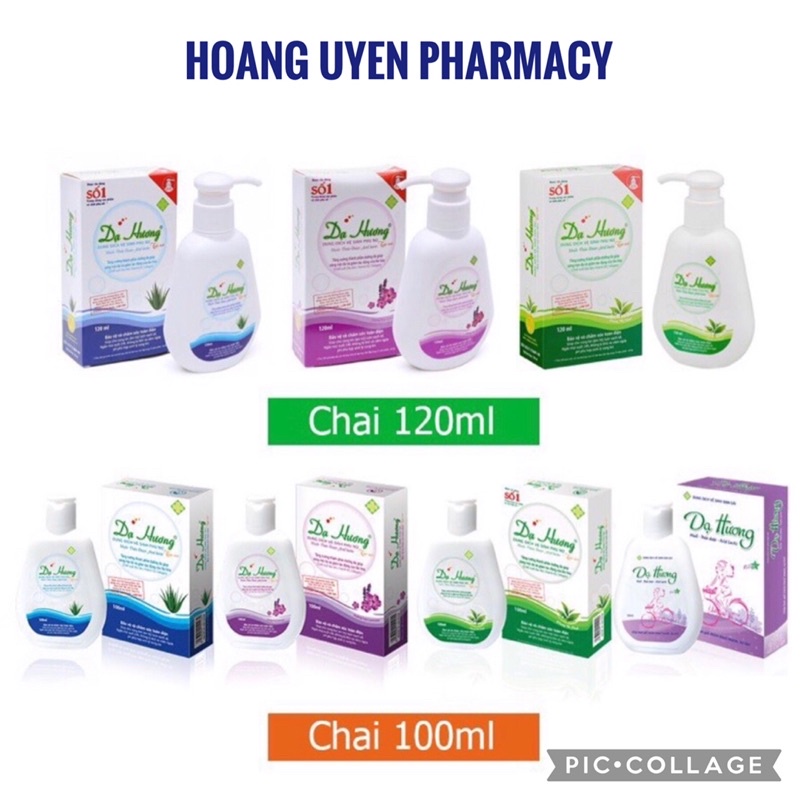 Dung dịch vệ sinh phụ nữ Dạ Hương