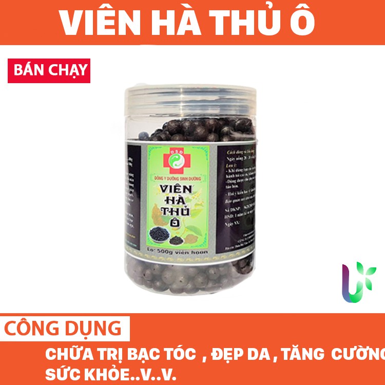 Viên Hà Thủ ô Dưỡng sinh đường 500g, trị tóc bạc sớm , đẹp da , mạnh gân cốt , bồi bổ cơ thể litic SHTO | Thế Giới Skin Care