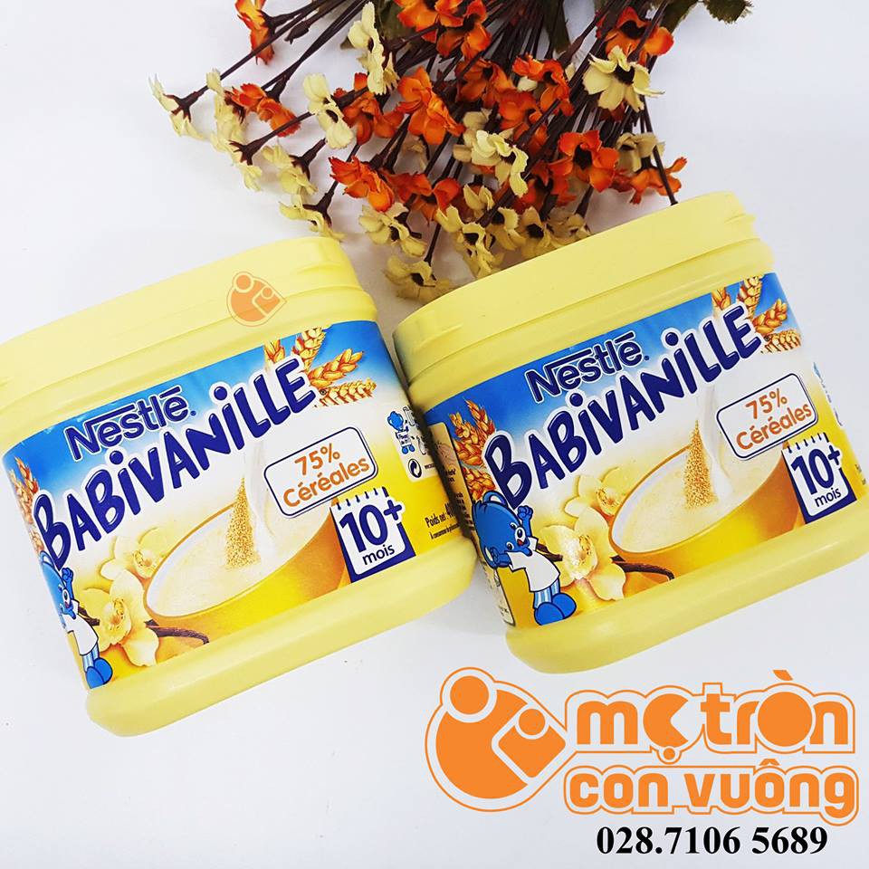 Bột ngũ cốc ăn sáng Nestle vị vani & Socola 400gr (10 tháng+)