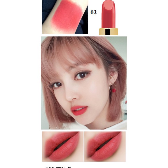 Son Kim Cương Novo Diamond Smooth Lipstick Cao Cấp -SL70-A03T2