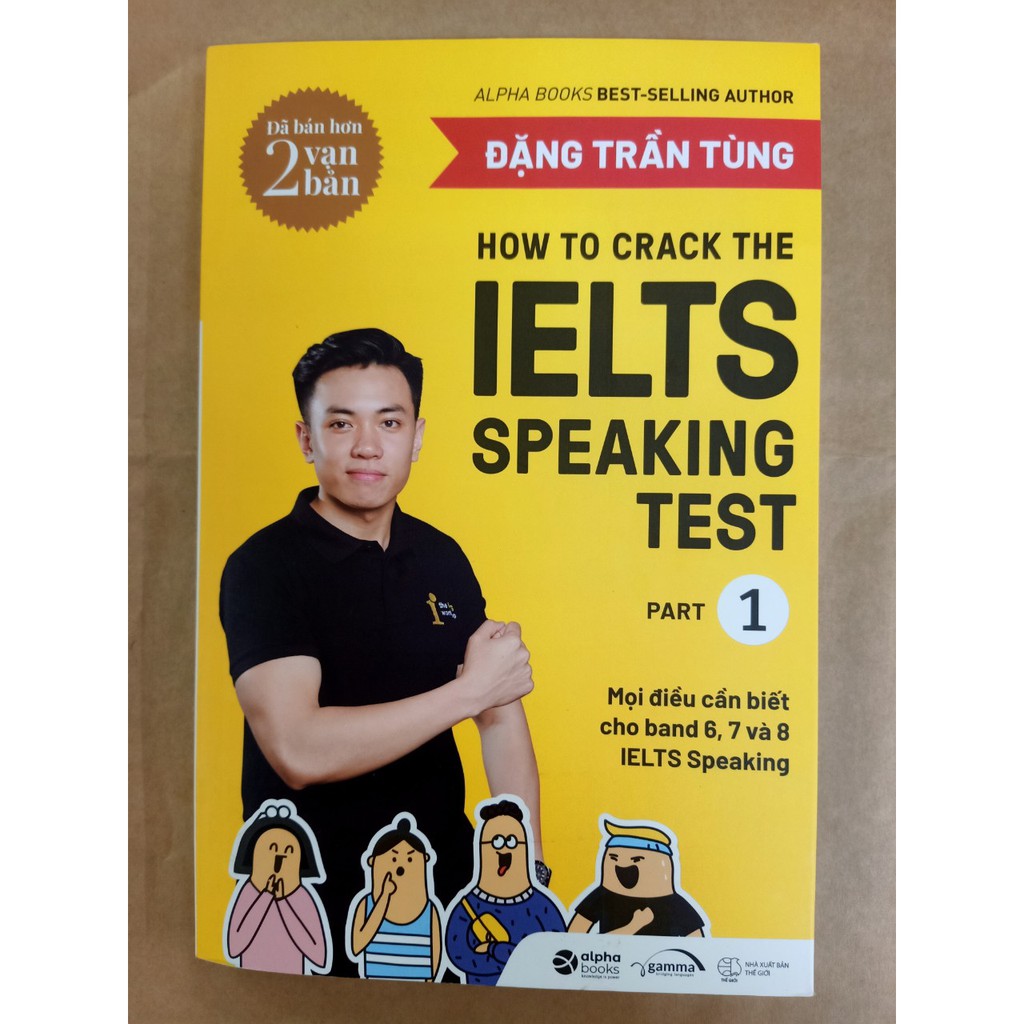 Sách - How to crack the IELTS speaking test part 1 (tái bản 2020)