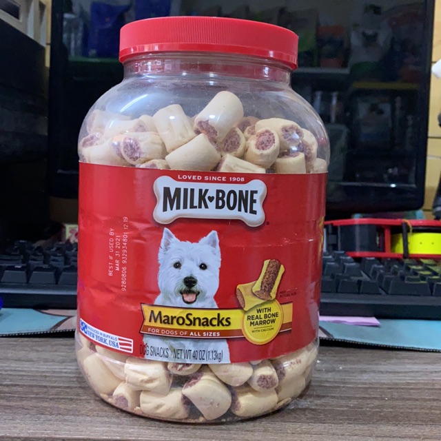 [ VIÊN LẺ 5 VIÊN ] milk bone MaroSnacks bánh thưởng cho chó