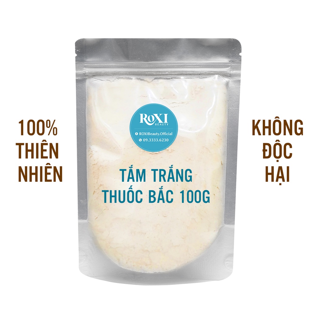 [100GR] Bột tắm trắng thuốc bắc 24 vị giúp tắm trắng body toàn thân, ủ trắng da mịn mướt, dưỡng ẩm body