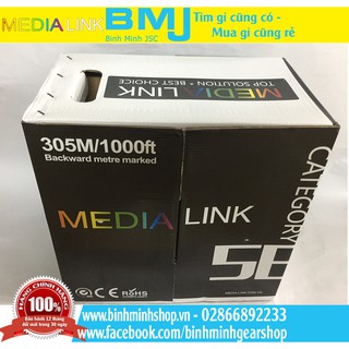 Cáp mạng Media Link UTP Cat.5E