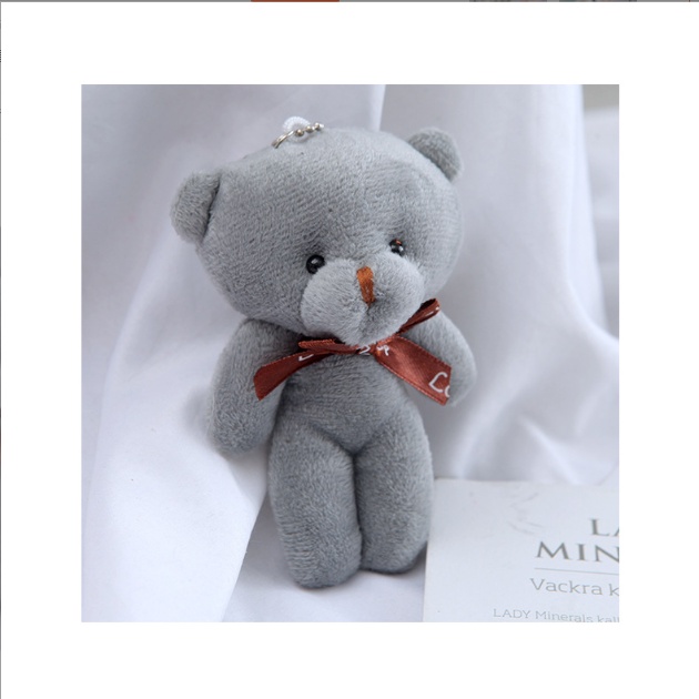 Móc khóa bông treo balo đáng yêu ngộ nghĩnh MÓC KHÓA BÒ SỮA MẬP siêu cute